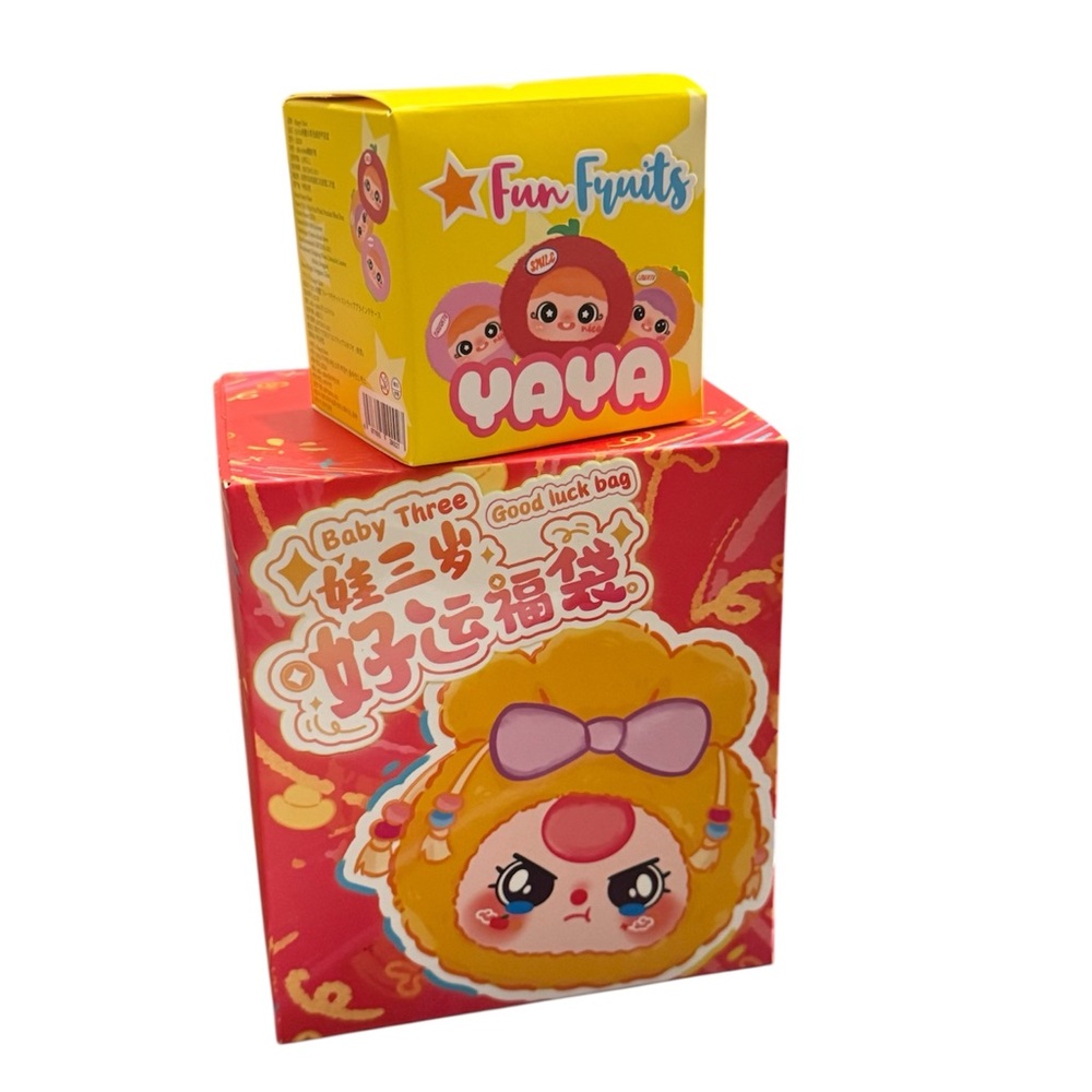 Baby Three Good Luck Bag & YAYA Fun Fruits Unopened